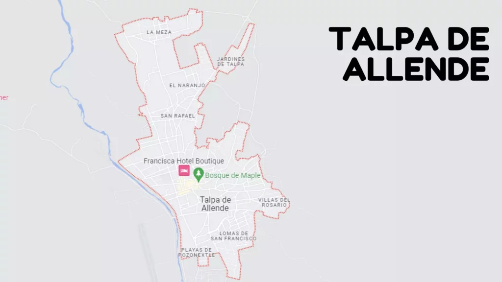 Ubicacion de Talpa de Allende - Guia completa de Talpa de Allende Jalisco