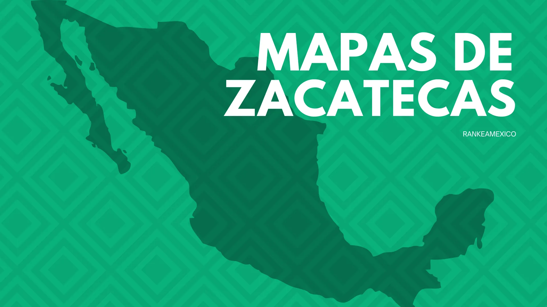Mapas de Zacatecas - a color blanco y negro para imprimir