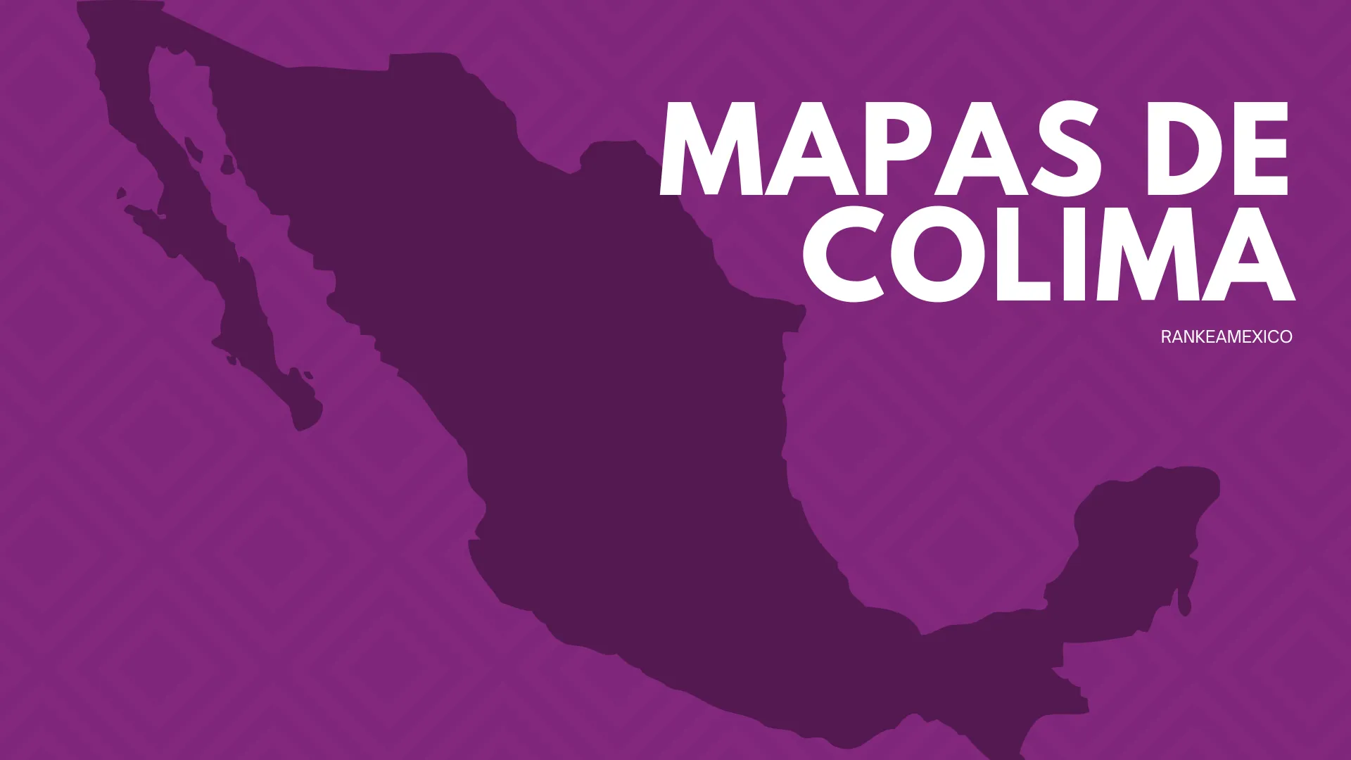 Mapas de Colima Mexico - a color blanco y negro para imprimir