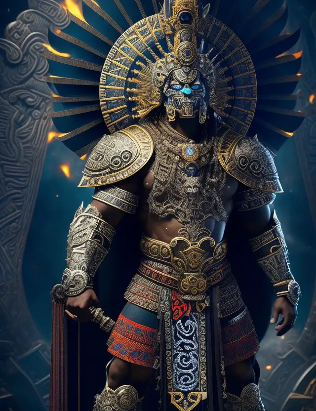 Tezcatlipoca-Dios-de-la-oscuridad-Dioses y diosas aztecas
